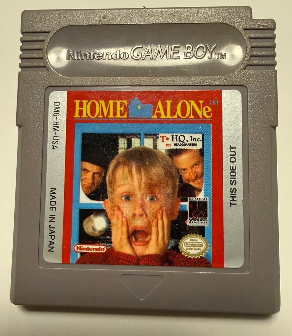 Home Alone (Nintendo Game Boy, 1991) Game Tested, Working & Authentic